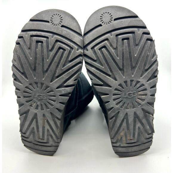 UGG Classic Short Stargirl Black Boots Women's 8 US - Picture 7 of 8